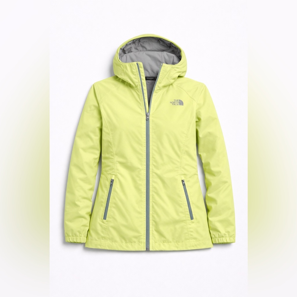 ✨ The North Face Lightweight Rain & Wind Jacket – Lime Yellow ✨S